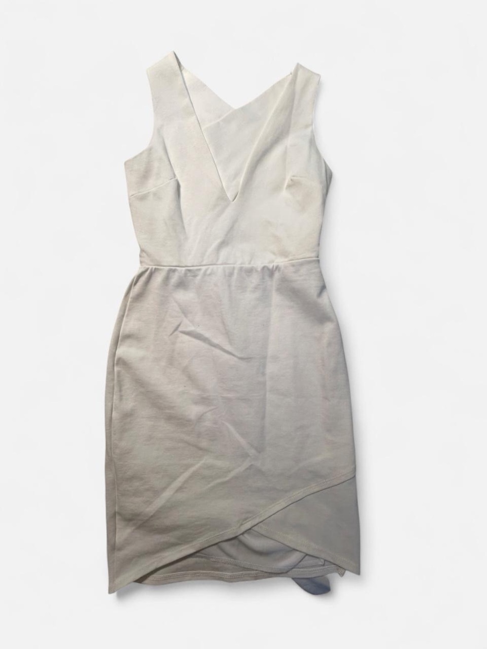 White bodycon dress - NWOT